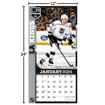 Los Angeles Kings naptár 2024 Wall Calendar