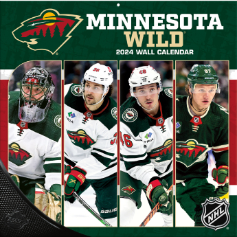 Minnesota Wild naptár 2024 Wall Calendar