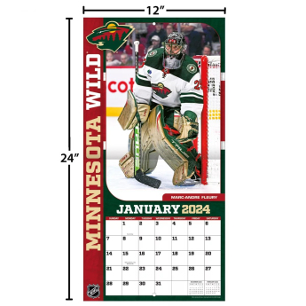 Minnesota Wild naptár 2024 Wall Calendar