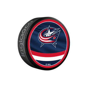 Columbus Blue Jackets korong Reverse Retro Jersey 2022 Souvenir Collector Hockey Puck