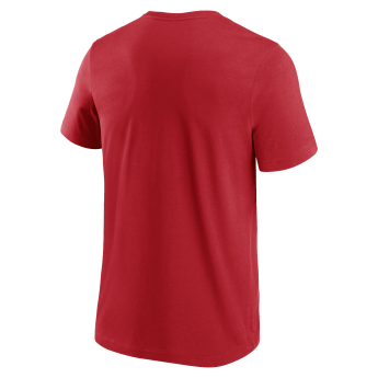 Carolina Hurricanes férfi póló Primary Logo Graphic T-Shirt Athletic Red