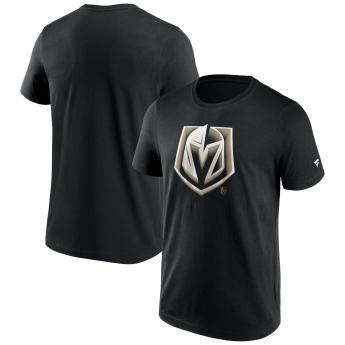 Vegas Golden Knights férfi póló Chrome Graphic T-Shirt Black