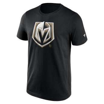 Vegas Golden Knights férfi póló Chrome Graphic T-Shirt Black