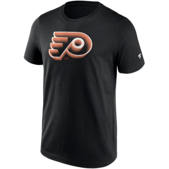 Philadelphia Flyers férfi póló Chrome Graphic T-Shirt Black