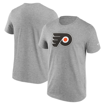 Philadelphia Flyers férfi póló Primary Logo Graphic Sport Gray Heather