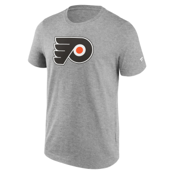 Philadelphia Flyers férfi póló Primary Logo Graphic Sport Gray Heather