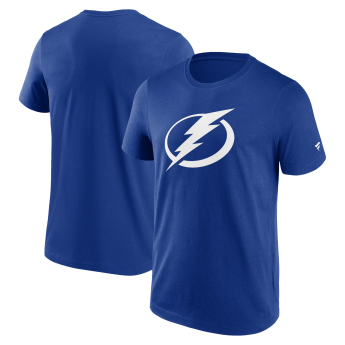Tampa Bay Lightning férfi póló Primary Logo Graphic Blue Chip