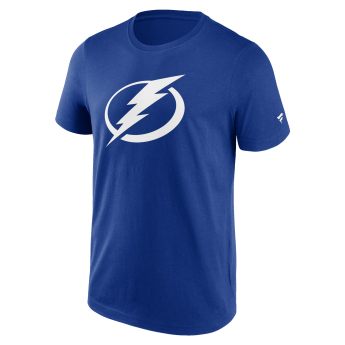 Tampa Bay Lightning férfi póló Primary Logo Graphic Blue Chip