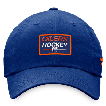 Edmonton Oilers baseball sapka Authentic Pro Prime Graphic Unstructured Adjustable blue