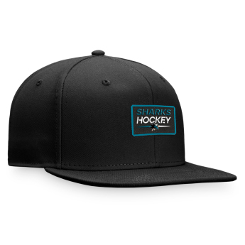 San Jose Sharks baseball flat sapka Authentic Pro Prime Flat Brim Snapback black