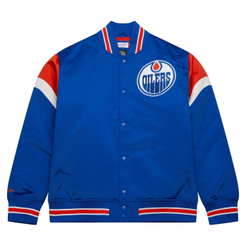 Edmonton Oilers férfi kabát NHL Heavyweight Satin Jacket