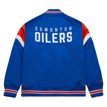 Edmonton Oilers férfi kabát NHL Heavyweight Satin Jacket