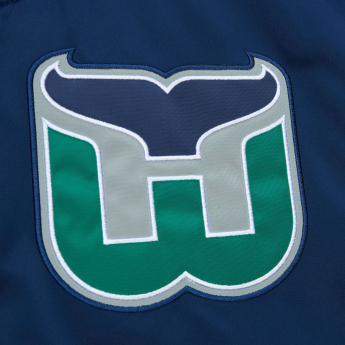 Hartford Whalers férfi kabát NHL Heavyweight Satin Jacket