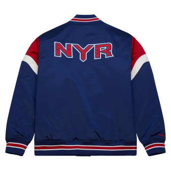 New York Rangers férfi kabát NHL Heavyweight Satin Jacket