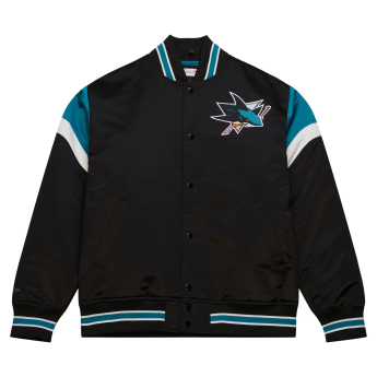 San Jose Sharks férfi kabát NHL Heavyweight Satin Jacket