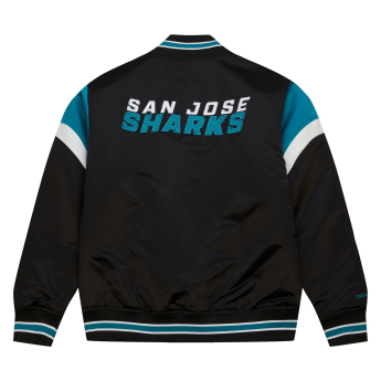 San Jose Sharks férfi kabát NHL Heavyweight Satin Jacket