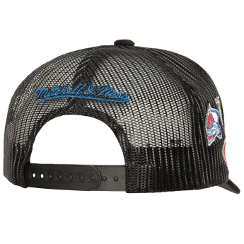 Colorado Avalanche baseball sapka NHL Times Up Trucker black