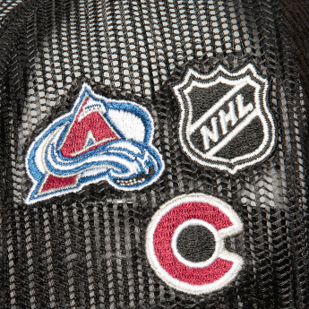 Colorado Avalanche baseball sapka NHL Times Up Trucker black