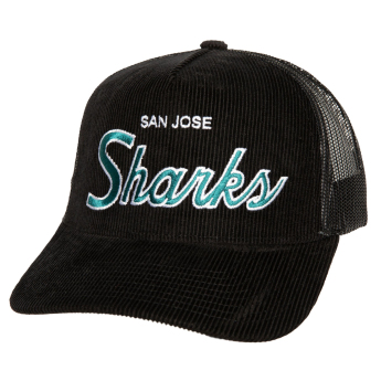 San Jose Sharks baseball sapka NHL Times Up Trucker black
