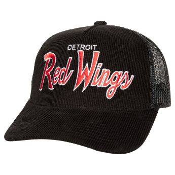Detroit Red Wings baseball sapka NHL Times Up Trucker black