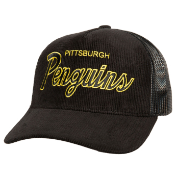 Pittsburgh Penguins baseball sapka NHL Times Up Trucker black