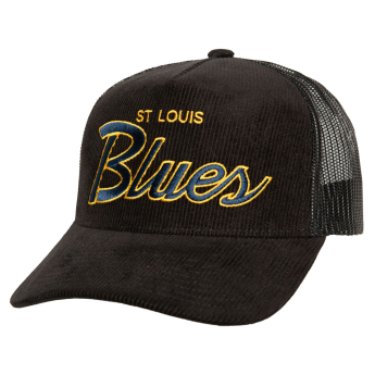 St. Louis Blues baseball sapka NHL Times Up Trucker black
