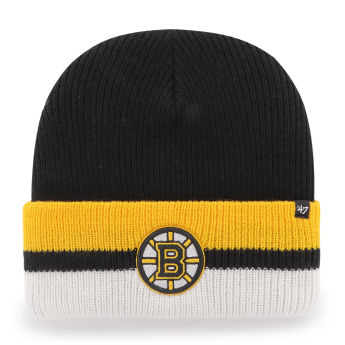 Boston Bruins téli sapka Split Cuff 47 CUFF KNIT Black