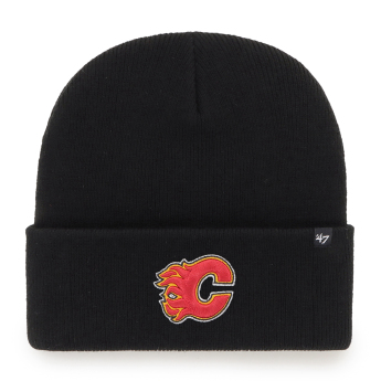 Calgary Flames téli sapka Haymaker 47 CUFF KNIT Black