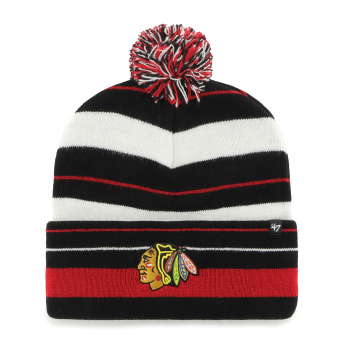 Chicago Blackhawks téli sapka Power Line 47 CUFF KNIT Black