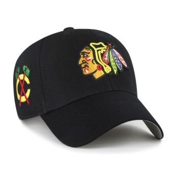 Chicago Blackhawks baseball sapka Sure Shot Snapback 47 MVP Black