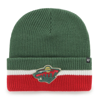 Minnesota Wild téli sapka Split Cuff 47 CUFF KNIT Dark Green