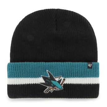 San Jose Sharks téli sapka Split Cuff 47 CUFF KNIT Black