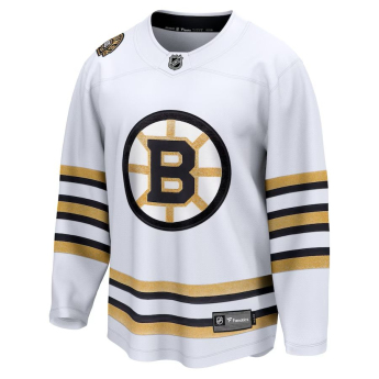 Boston Bruins hoki mez White 100th Anniversary Premier Breakaway Jersey