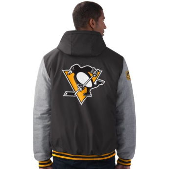 Pittsburgh Penguins férfi kapucnis kabát Cold Front Polyfilled Padded Jacket w. Hood