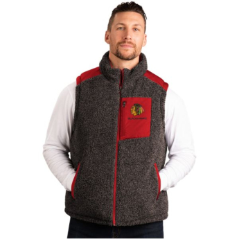 Chicago Blackhawks férfi mellény Power Hitter Reversible Vest