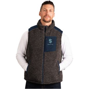 Seattle Kraken férfi mellény Power Hitter Reversible Vest