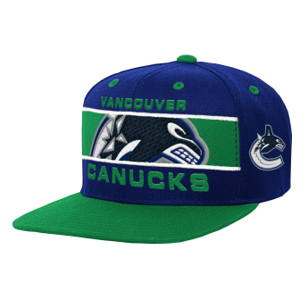 Vancouver Canucks gyerek flat siltes sapka Logo Bar Deadstock Snapback