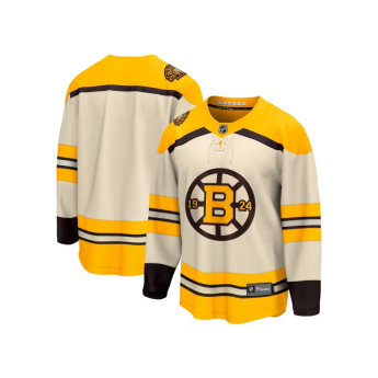 Boston Bruins gyerek jégkorong mez Cream 100th Anniversary Premier Breakaway Jersey