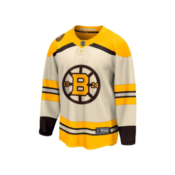 Boston Bruins gyerek jégkorong mez Cream 100th Anniversary Replica Jersey