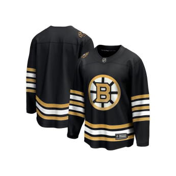 Boston Bruins gyerek jégkorong mez Black 100th Anniversary Replica Jersey