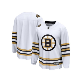 Boston Bruins gyerek jégkorong mez White 100th Anniversary Premier Breakaway Jersey