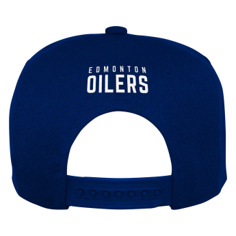 Edmonton Oilers gyerek flat siltes sapka Logo Flatbrim Snapback