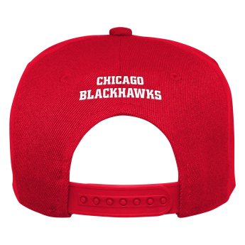 Chicago Blackhawks gyerek flat siltes sapka Logo Flatbrim Snapback