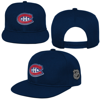 Montreal Canadiens gyerek flat siltes sapka Logo Flatbrim Snapback