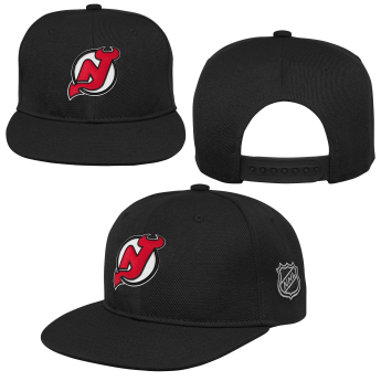 New Jersey Devils gyerek flat siltes sapka Logo Flatbrim Snapback