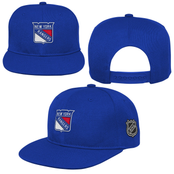 New York Rangers gyerek flat siltes sapka Logo Flatbrim Snapback