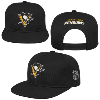 Pittsburgh Penguins gyerek flat siltes sapka Logo Flatbrim Snapback