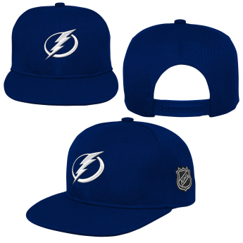 Tampa Bay Lightning gyerek flat siltes sapka Logo Flatbrim Snapback