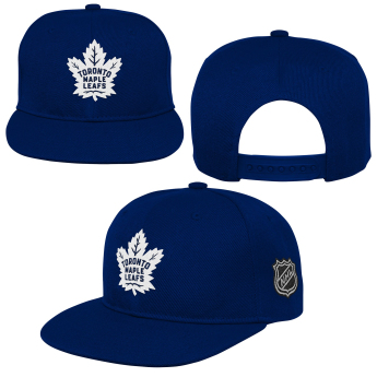 Toronto Maple Leafs gyerek flat siltes sapka Logo Flatbrim Snapback