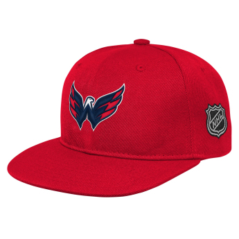 Washington Capitals gyerek flat siltes sapka Logo Flatbrim Snapback